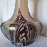 Large early 20th century Loetz Bohemia iridescent art glass vase