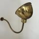 Pair of vintage brass wall lights, France 1970