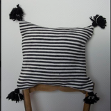 Striped Berber cushion