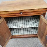 Old walnut buffet 2 doors 1 drawer