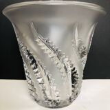 Lalique Vase with ferns