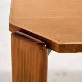 Beech dining set by Bruno Rey for Kusch & Co., Set of 7
