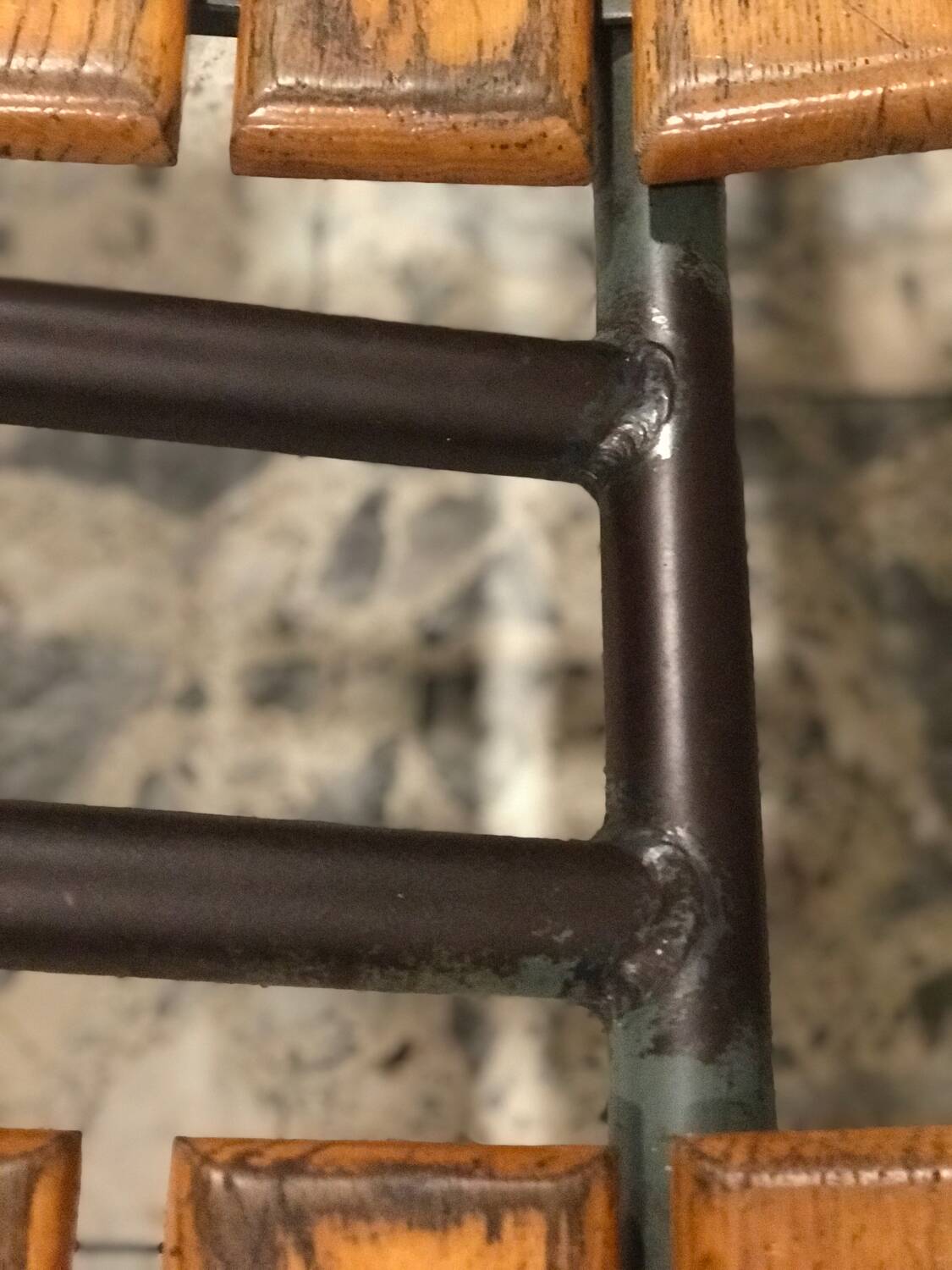 Vintage double school desk