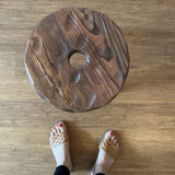 Brutalist triode stool
