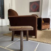Tabouret de ferme tripode ancien