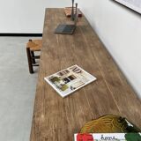 Oak console farm table 3m