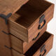 Small Japanese tansu with three drawers – Meiji Period (c. 1890–1926)