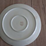 Plat de service rond Saint Amand
