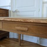 Wooden dining table