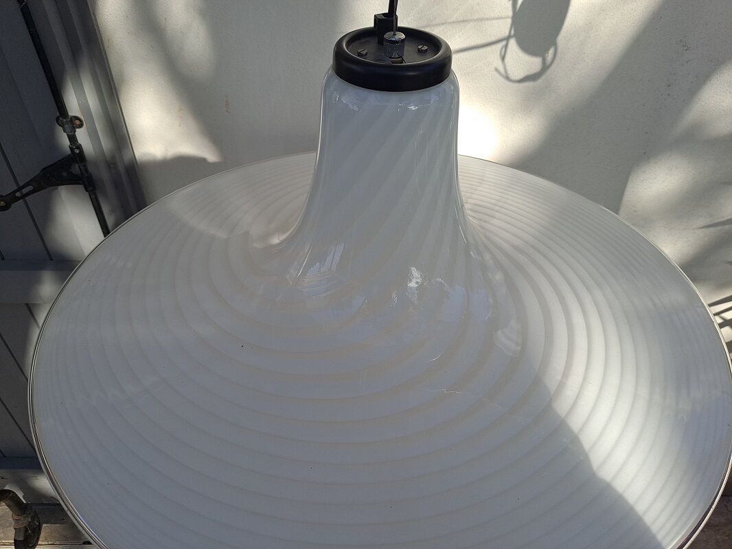 Large Murano Swirl Ceiling Pendant