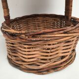 Panier à 3 étages sur pieds vintage