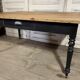 Patinated farmhouse table