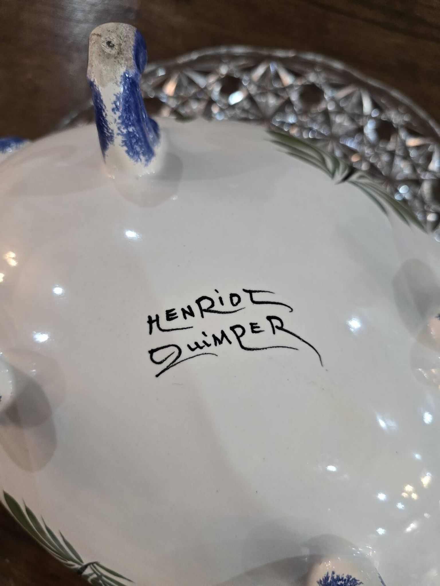 Soupière henriot quimper