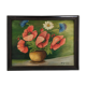 Poppy bouquet painting