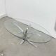 Vintage oval coffee table