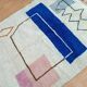 Handmade Berber rug 2/2m square