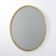 Art Deco Copper‑Plated Metal Mirror, Belgium ca. 1925