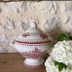 Soup tureen - fruit bowl in Saint Amandinoise ironstone