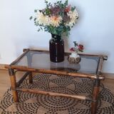 Rattan table