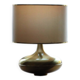Italian brass and fabric lamp, 1960