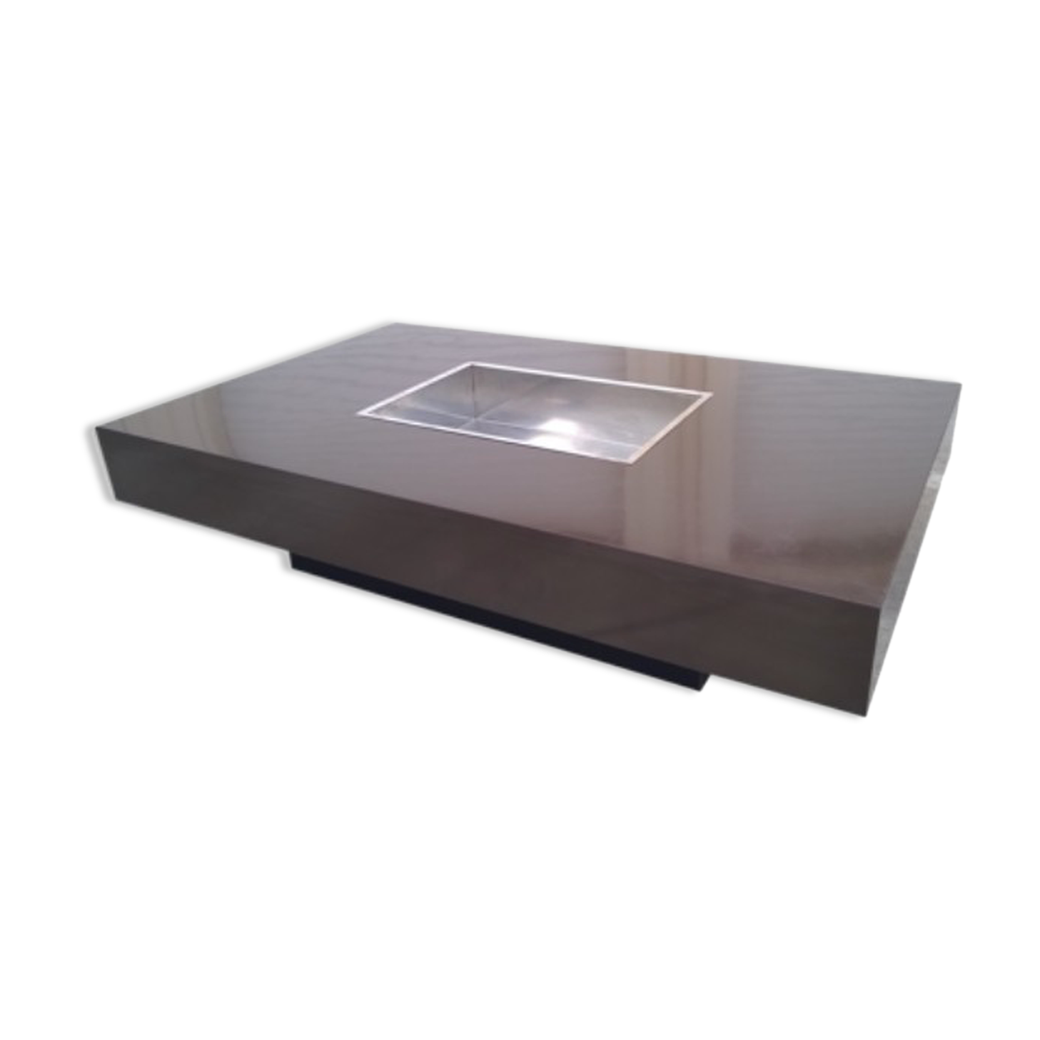 70s vintage lounge bar coffee table