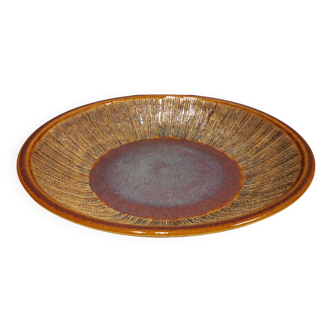 Ceramic dish, from Danish Søholm.  Estimated 1970-1980s