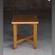 Solid pine coffee table Sweden 1960