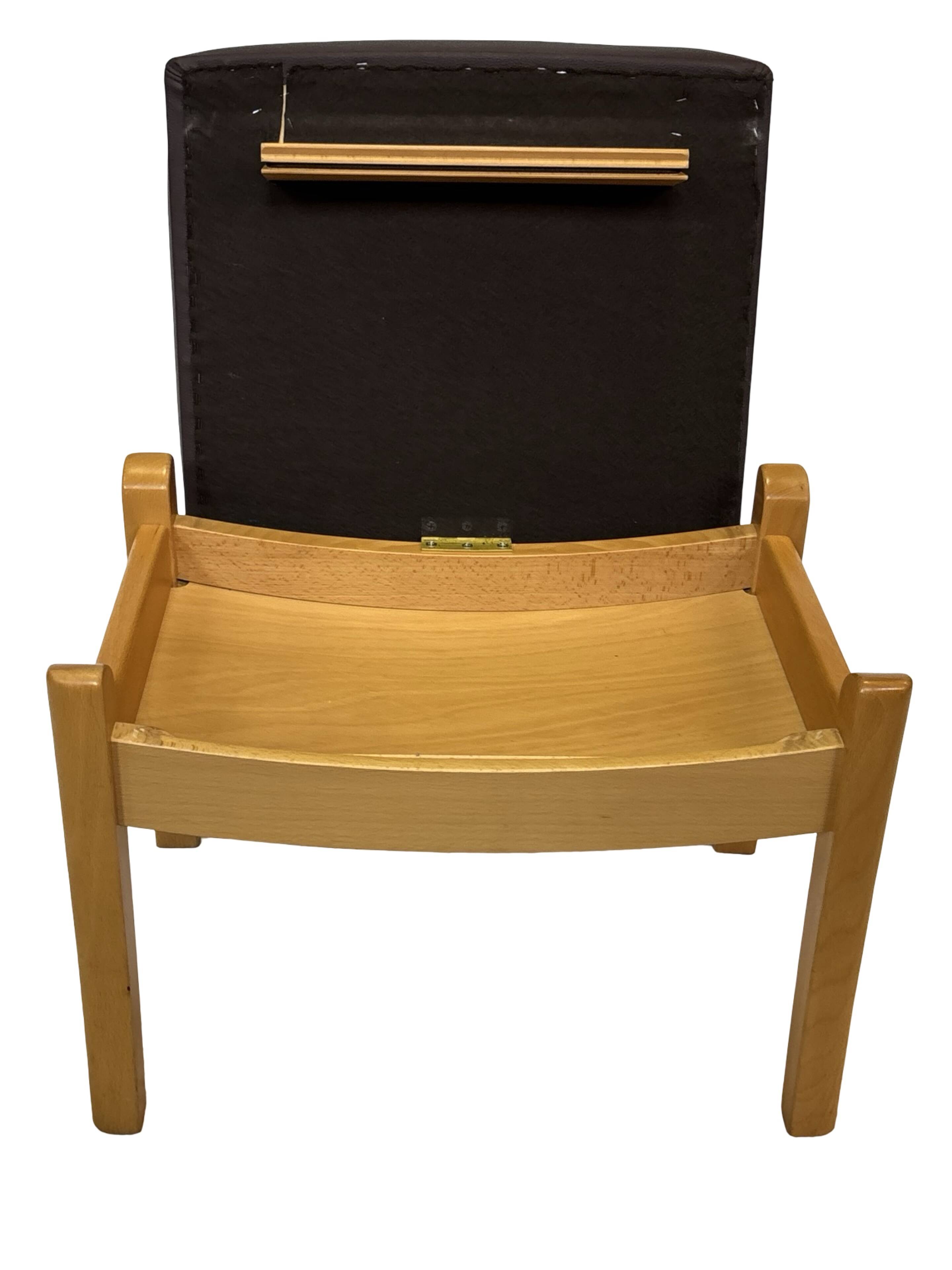 Vintage Farstrup footrest footstool ottoman Danish design Feedback sturen