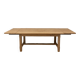 Large solid wood table with extensions – elegant and friendly