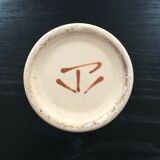 Ceramic cup decorated signed