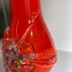 Vase Murano rouge années 70