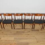 Mid-Century Dining Chairs in Teak by Ib Kofod Larsen for G-Plan, Great Britain, 1960s, Set of 6