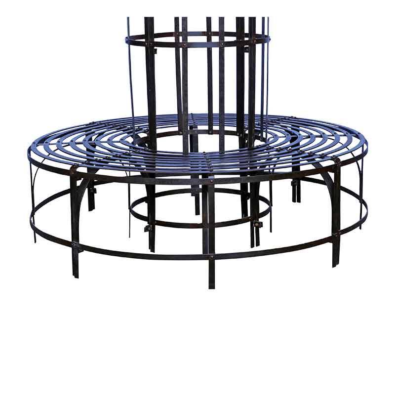 Solid iron shaft tower