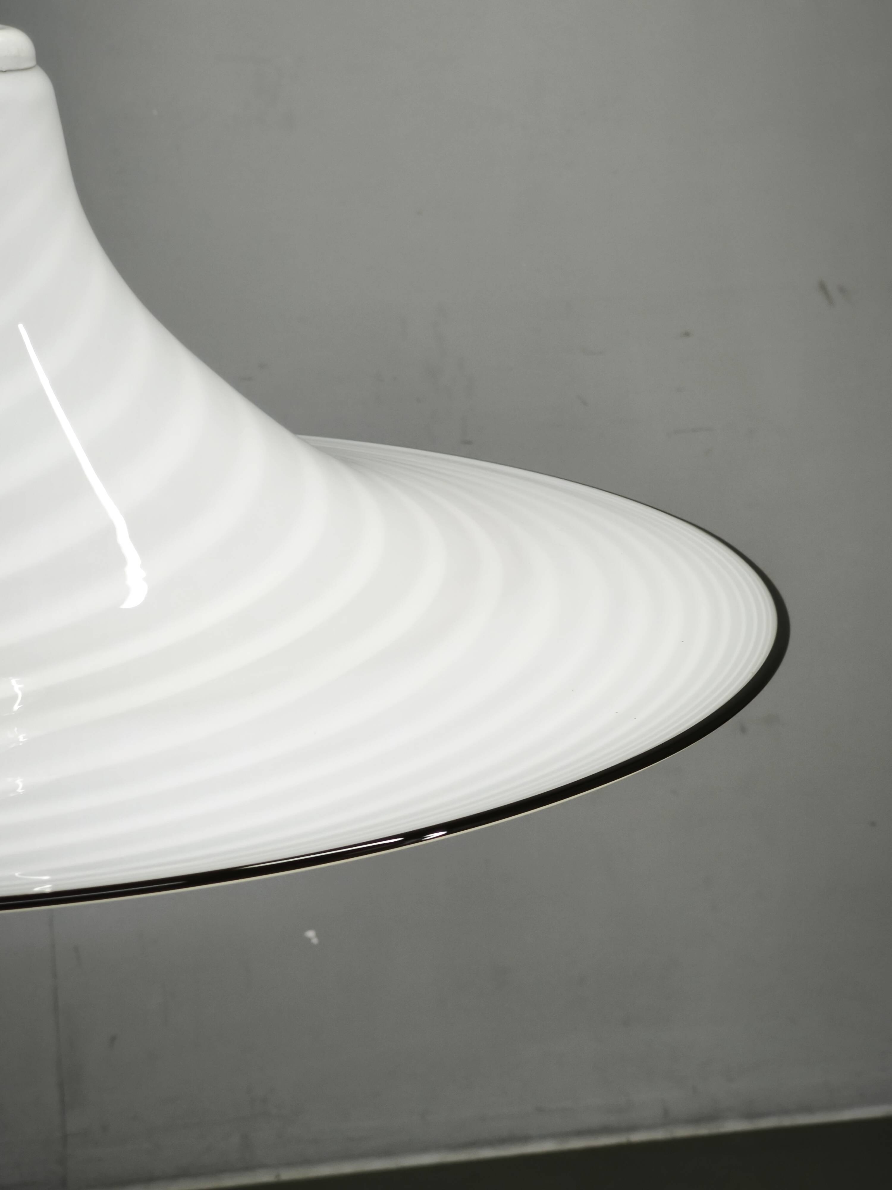 1970s Italian Murano Glass Space Age Pendant Light