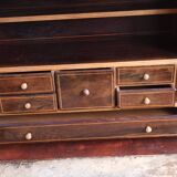18th century secretary in Cuban mahogany