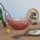 Trio of rosaline salad bowls twisted arcoroc