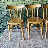 Ensemble de 4 chaises bistrot