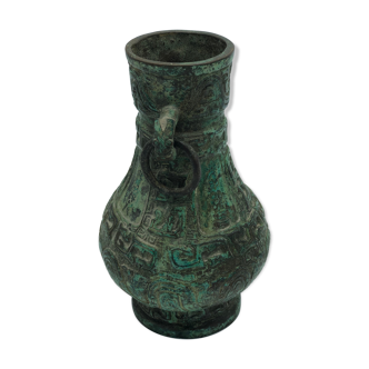 Vase en Bronze, probablement  de la dynastie Zhou
