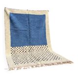 Handmade pure wool rug with colourful patterns 1.5/2.5 m