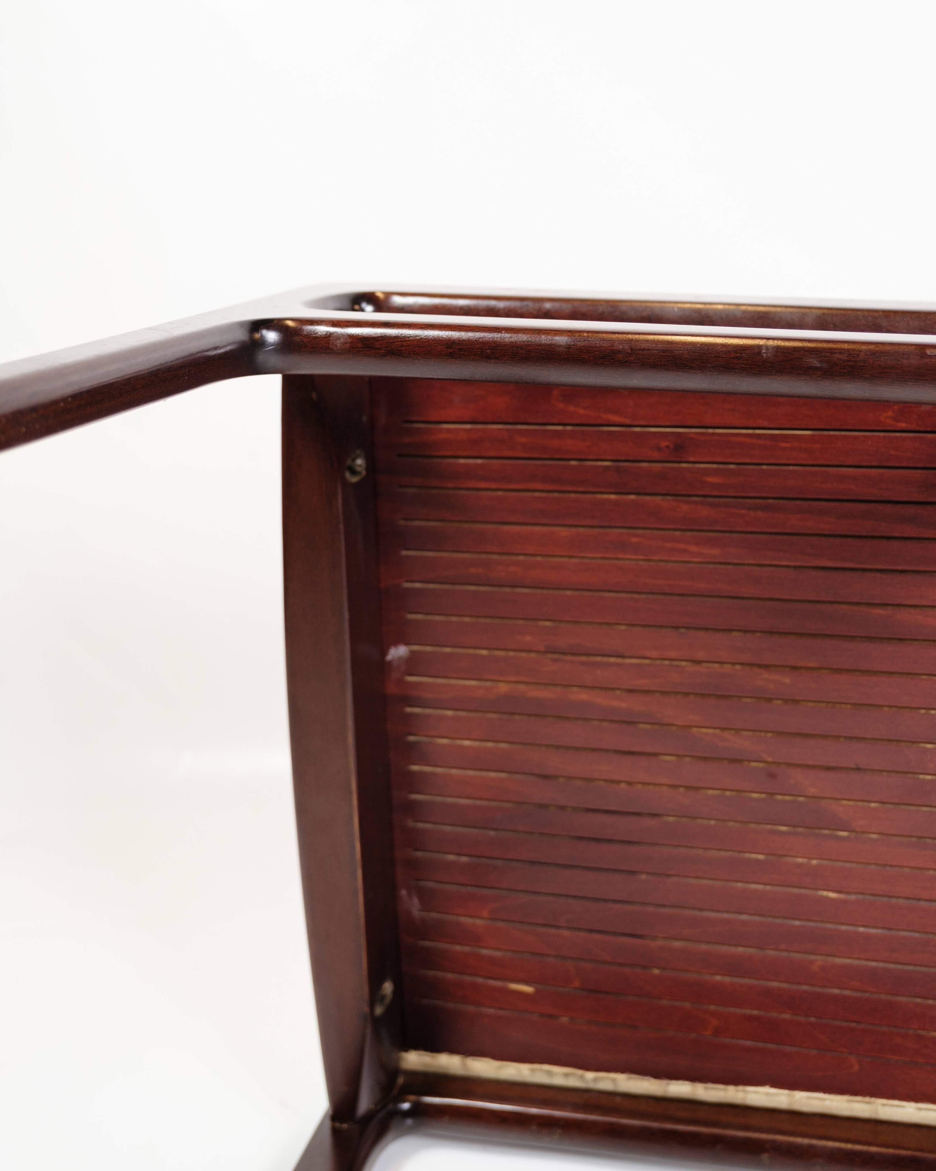 Set Of 6 Dining Chairs Model Rungstedlund Made In Mahogany By Ole Wanscher From 1960s