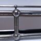 Wall shelf silver patina bronze glass early 20th century