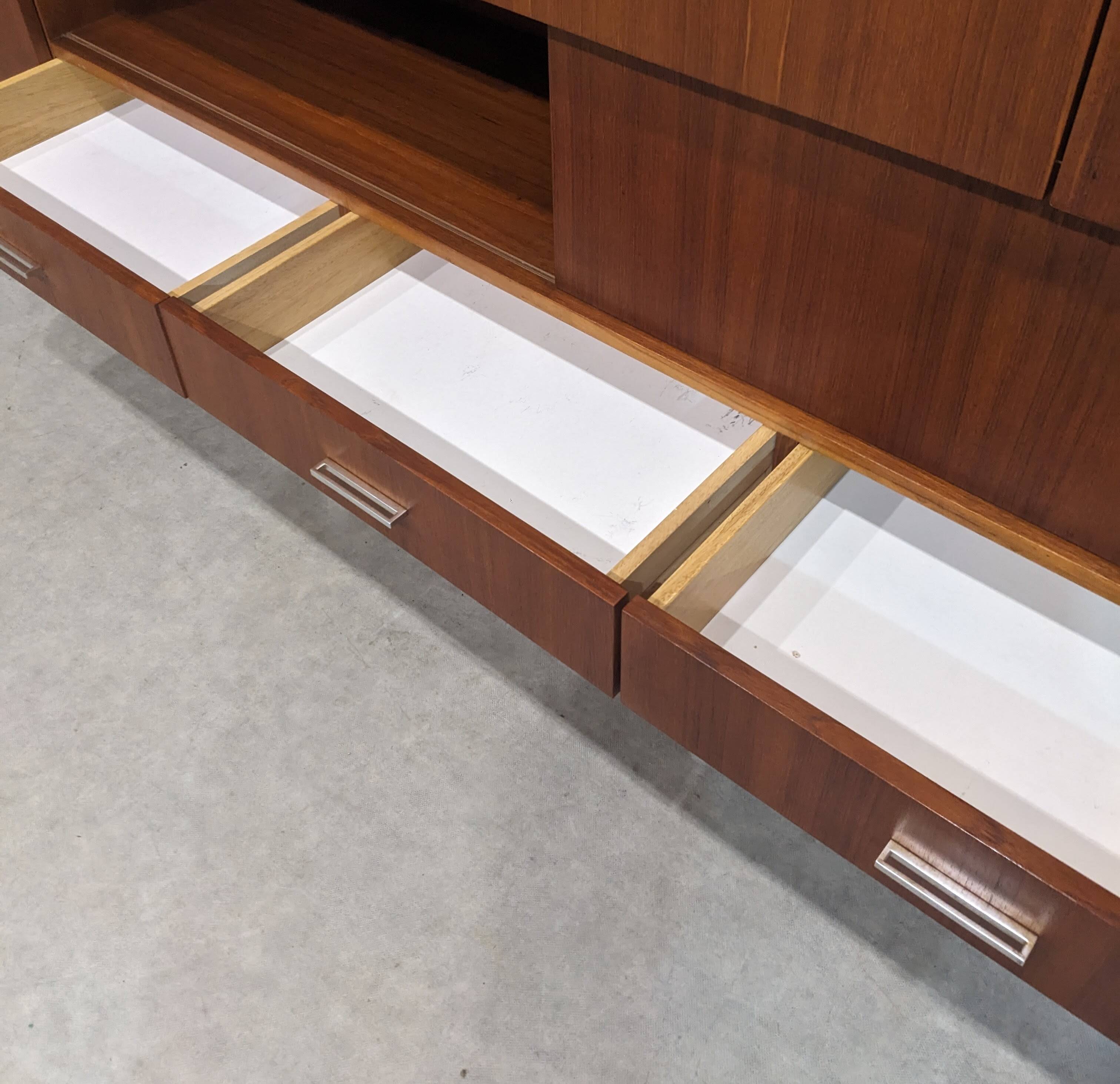 XL vintage Scandinavian highboard