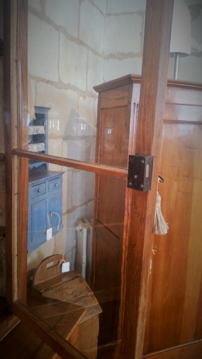 Showcase in Walnut late nineteenth