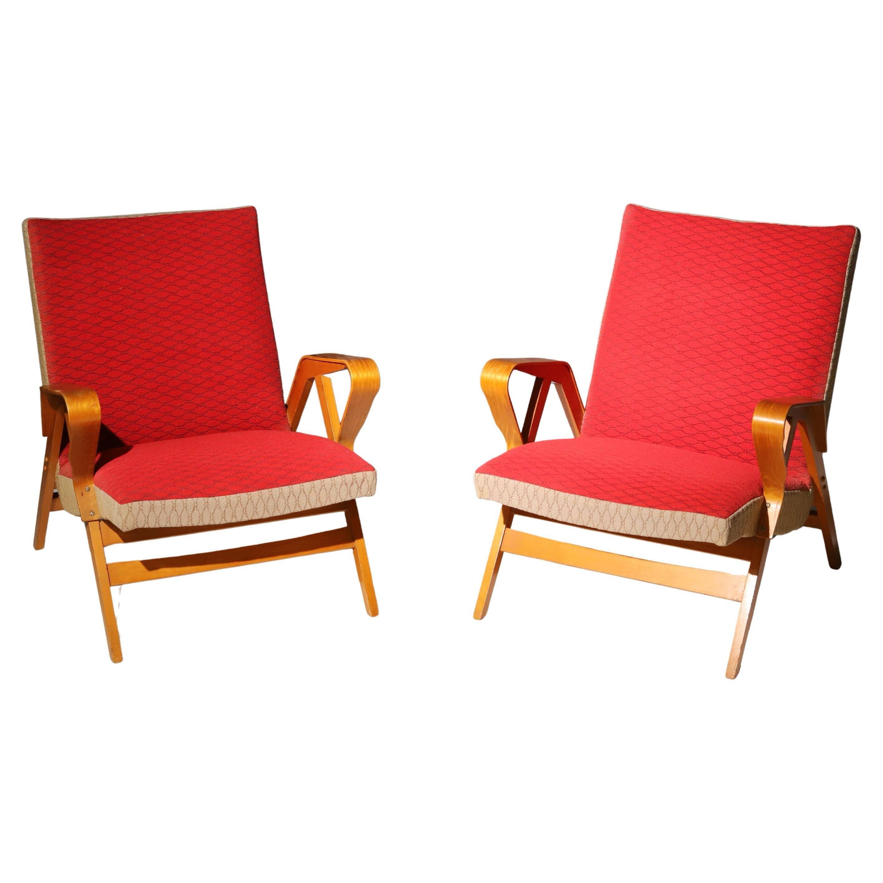 Pair of armchairs by František Jirák for TATRA nabytok, 1970´s, Czechoslovakia