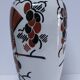 Vase Art déco Keller Guérin "Ceylan" décor oiseaux