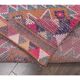 Vintage Turkish hand-knotted tribal runner 82x382