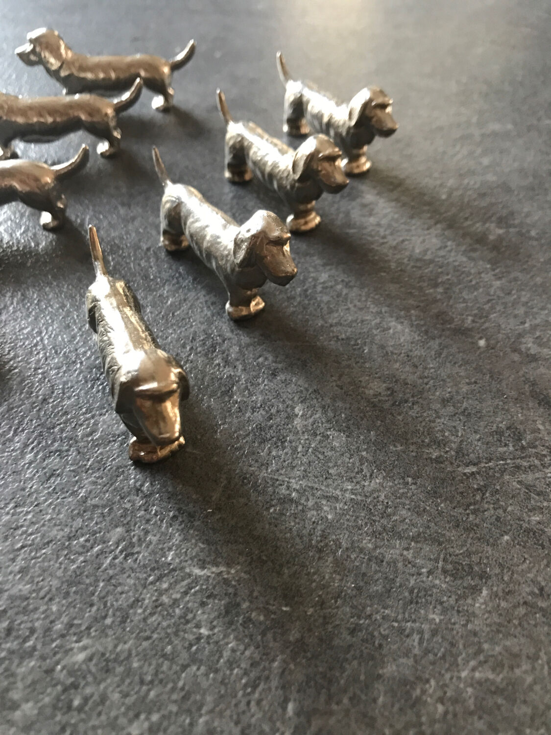 Dachshund knife holders