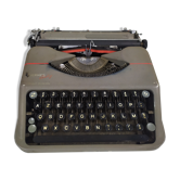 Old typewriter " hermes baby " swiss keyboard azerty