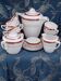 Vintage coffee service. semi porcelain. 11 pers.