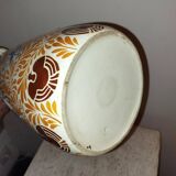 Art Deco Phoenix Bat Ceramic Lamp Base